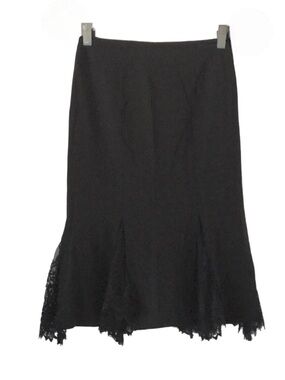 🆕 Bebe 🆕 Black Witchy Skirt W Lace💥
